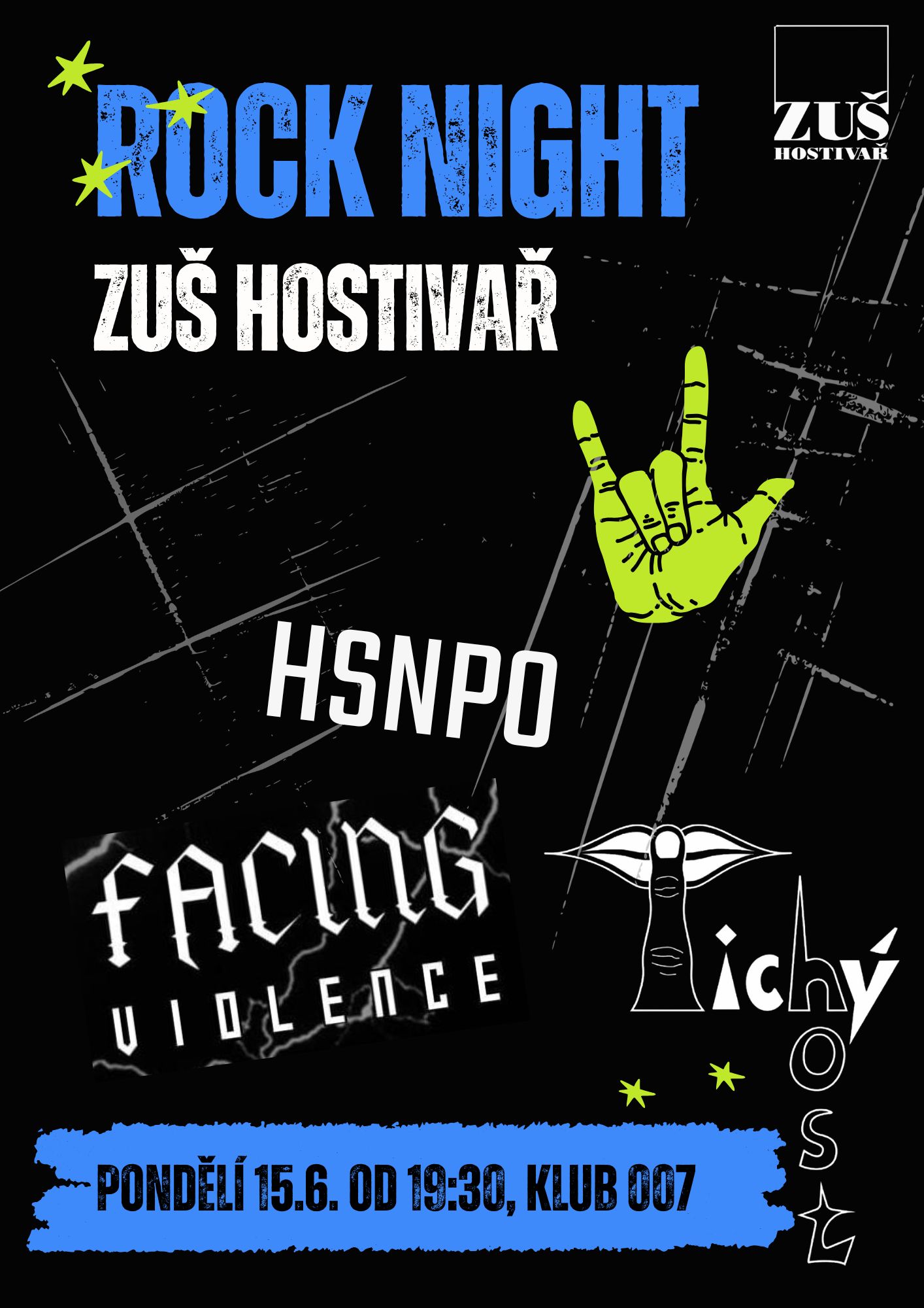 TICHÝ HOST (CZ), HSNPO (CZ), FACING VIOLENCE (CZ)
