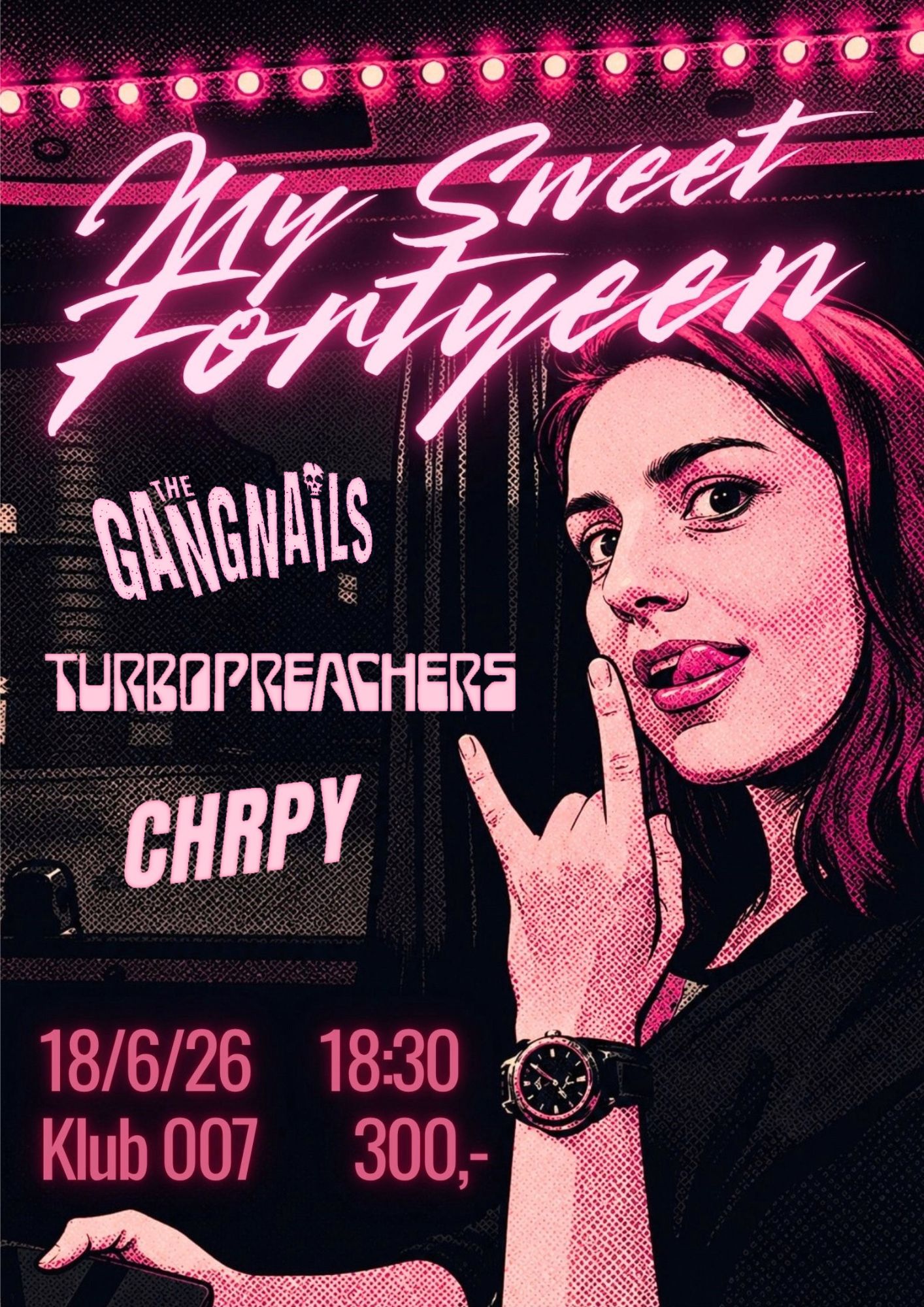 TURBOPREACHERS (CZ), THE GANGNAILS (CZ), CHRPY (CZ)